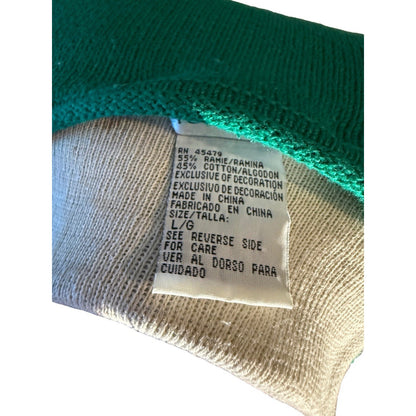 Victoria Jones Women’s Large Christmas Sweater Green Beaded Embellished Holiday