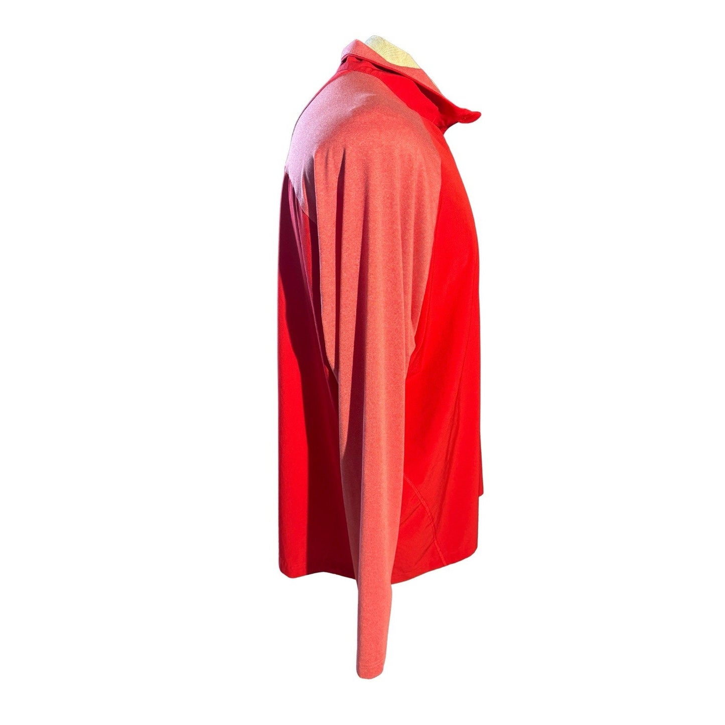 Cutter & Buck XL PGA South Central Red 1/4 Zip Golf Pullover Long Sleeve 252