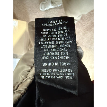 FootJoy DryJoys Men’s Beige Short Sleeve Golf Rain Wind Pullover Jacket LG