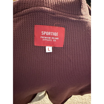 Wilson Combat Sportiqe Hoodie Men’s Large Maroon Full Zip Sweatshirt Jacket