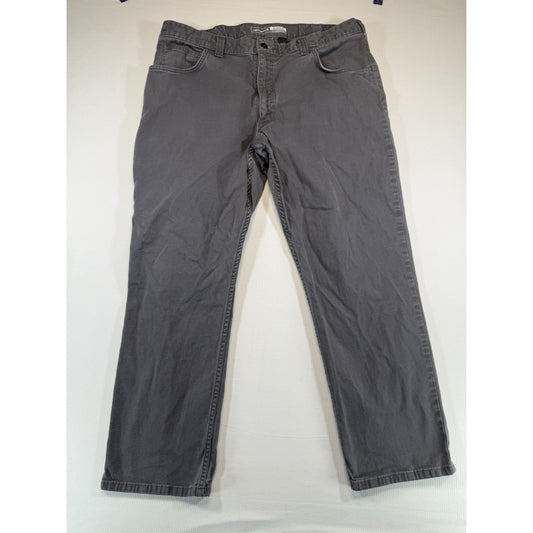 Carhartt Gray Work Relaxed Fit Rugged Flex Pants, BN2291 Men’s Size 38x30