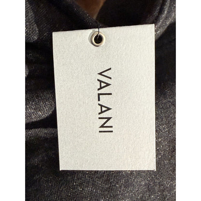 Valani Acadia National Park Quarter Zip Pullover Heather Black Size M NWT