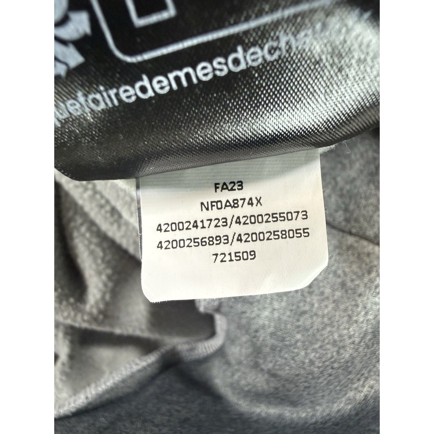 The North Face Men’s Pullover Hoodie Small Gray Fleece Lined Logo FA23