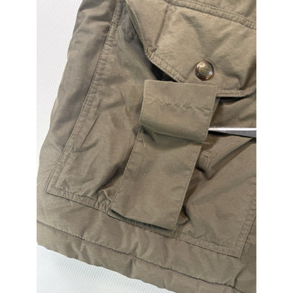 Vintage Members Only Insulated Jacket Men’s XL Brown Utility Coat