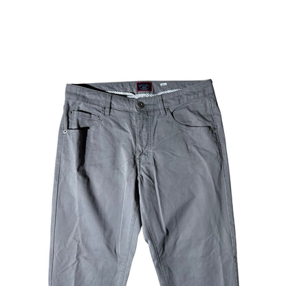 UNTUCKit Don Santiago Straight Fit Chino Pants Men’s Size 30x32 Gray Stretch