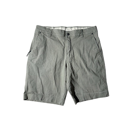 Columbia Men’s Shorts 35W Gray OMNI-SHADE Cotton Stretch Outdoor Hiking Casual