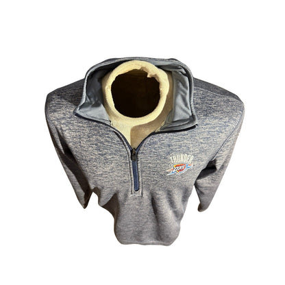 OKC Thunder Sweater Men’s Medium Adidas 1/4 Zip Pullover Team Issue