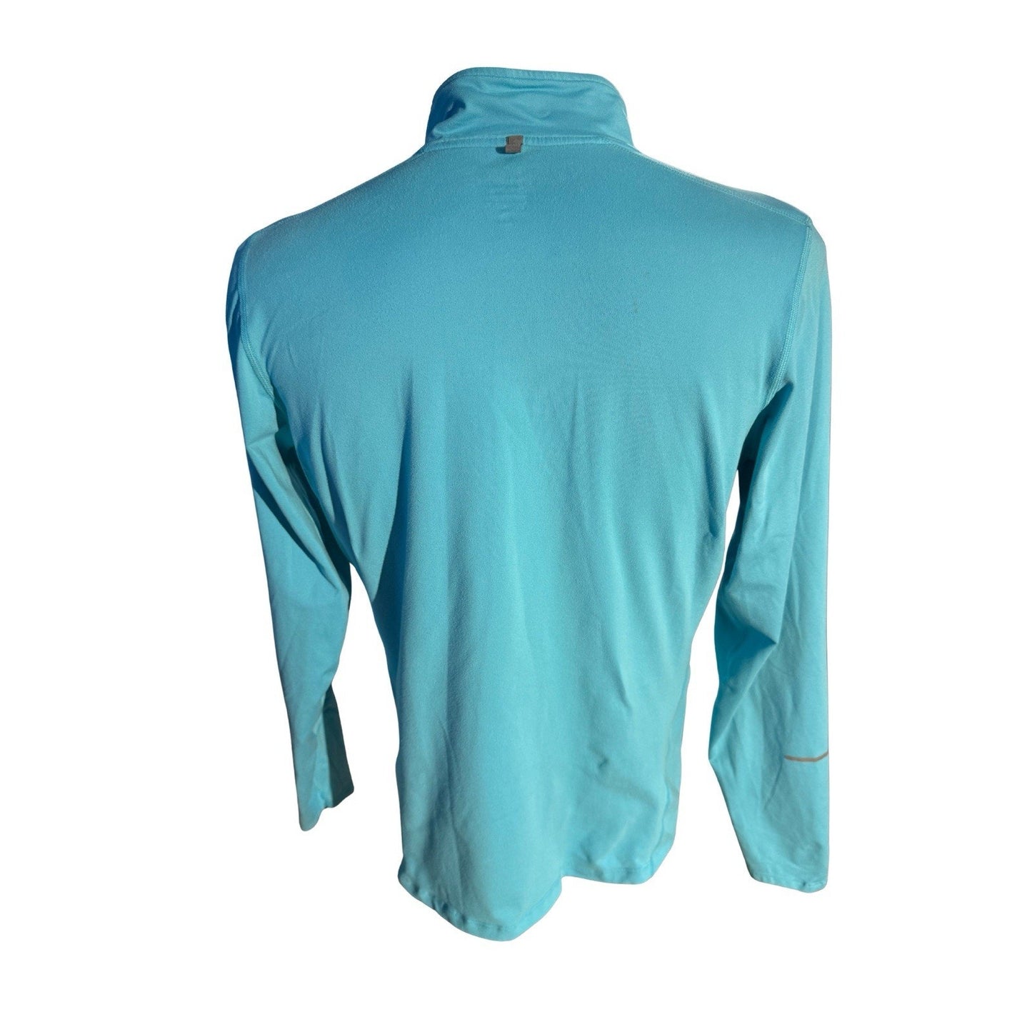 Nike Dri-Fit Men's Running Activewear Pullover Long Sleeve 1/4 Zip Blue Size M