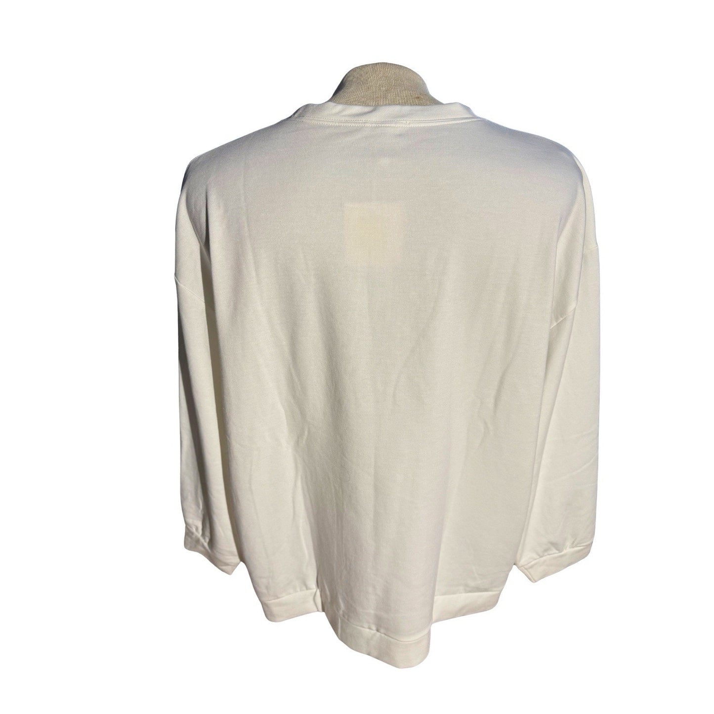 Mary Square Fa La La Jules Sweatshirt Women’s XL White Holiday Pullover NWT