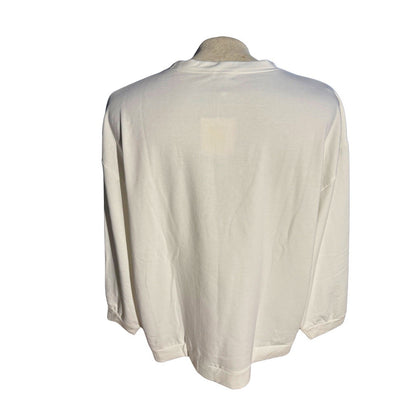 Mary Square Fa La La Jules Sweatshirt Women’s XL White Holiday Pullover NWT