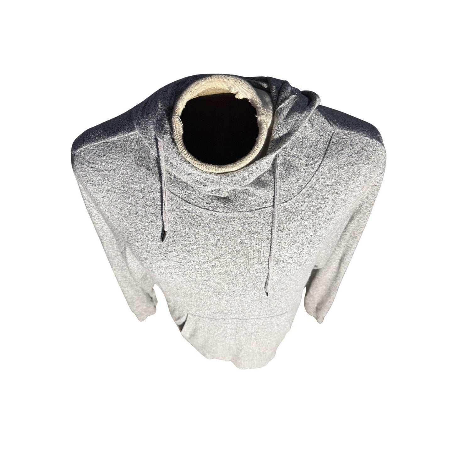 Telluride Clothing Co Cowl Neck Hoodie Gray Medium Soft Knit Pullover