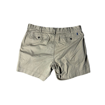Polo Ralph Lauren Stretch Classic Fit Khaki Chino Shorts Men's Size 38