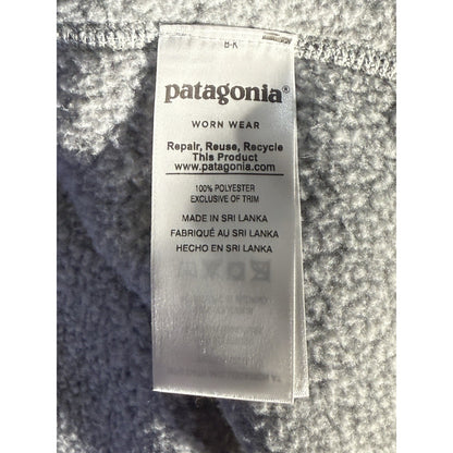 Patagonia Women’s Better Sweater Fleece Vest Gray Large Home Depot Logo NWT