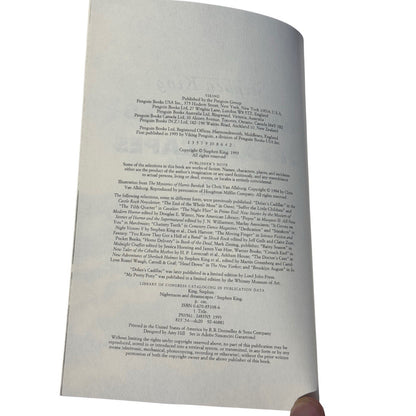 Stephen King Nightmares & Dreamscapes 1st Edition 1993 Hardcover Dust Jacket HC