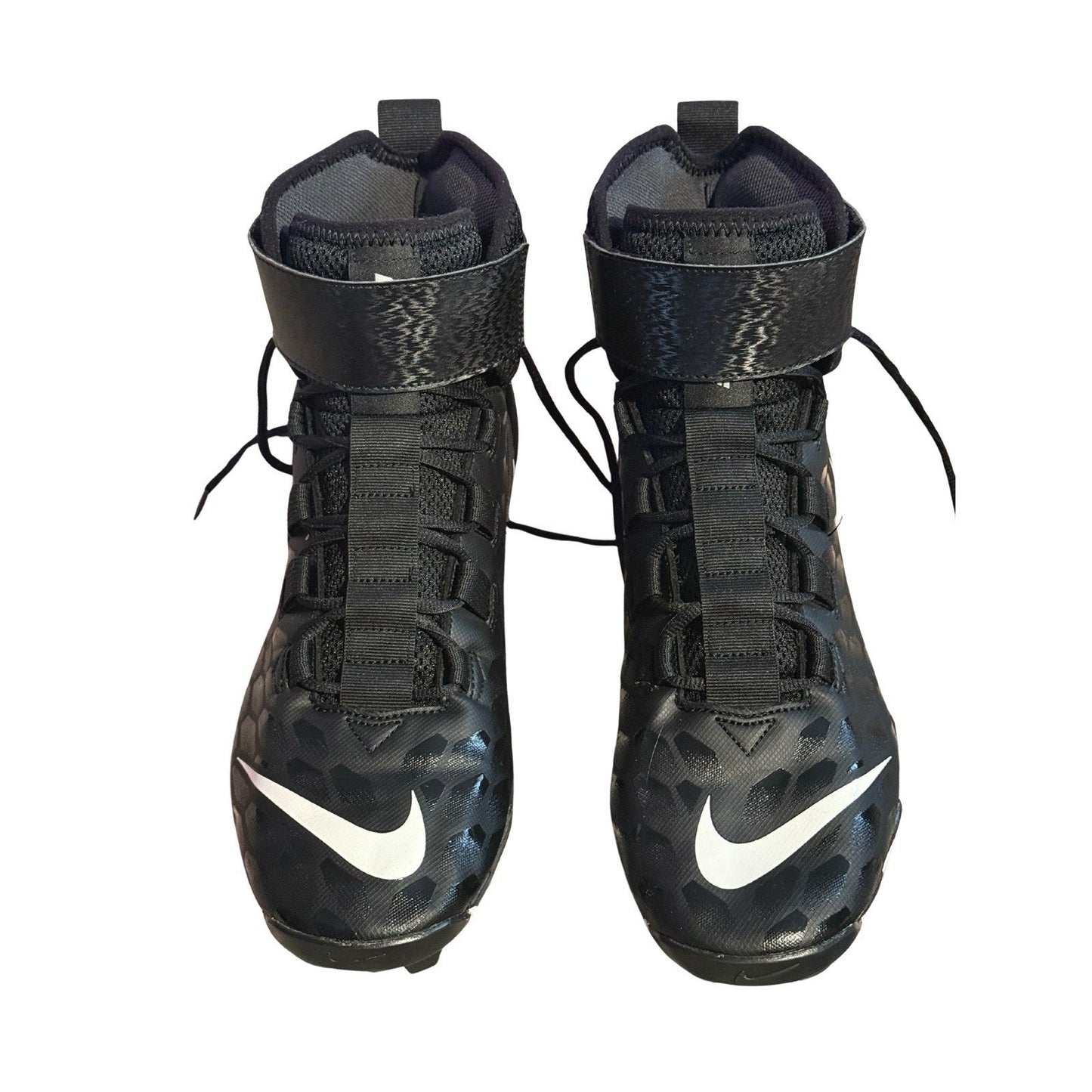 Nike Force Savage Shark 2 Lineman Football Cleats Size 12 Men Black AQ7722-001