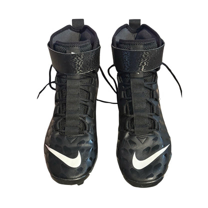 Nike Force Savage Shark 2 Lineman Football Cleats Size 12 Men Black AQ7722-001