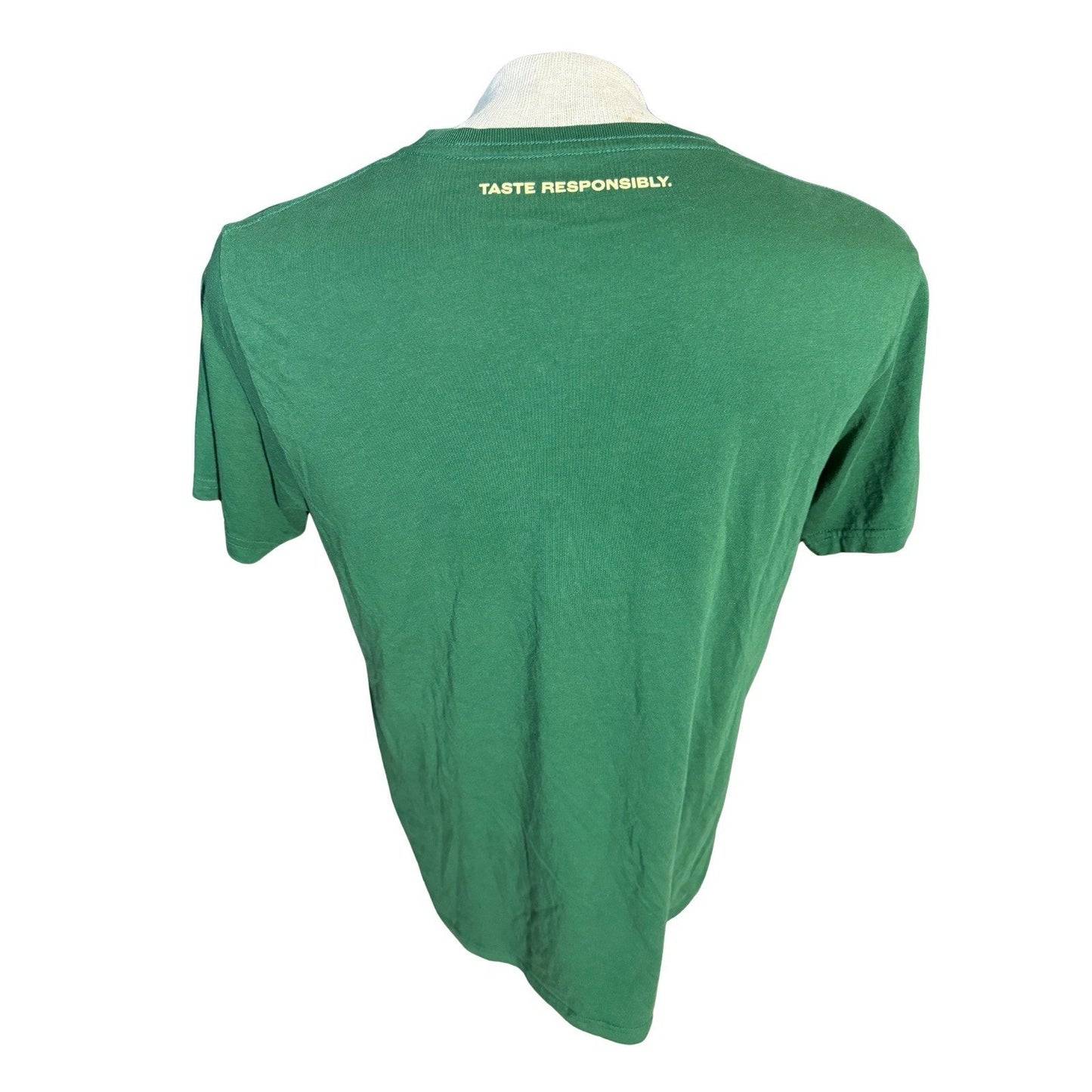 JAMESON Irish Whiskey Promo T Shirt Large All Cotton Super Soft Deep Green