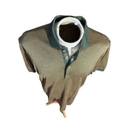 Vintage Bobby Jones Filoscozia Cotton Golf Polo Men’s Medium Green Rare