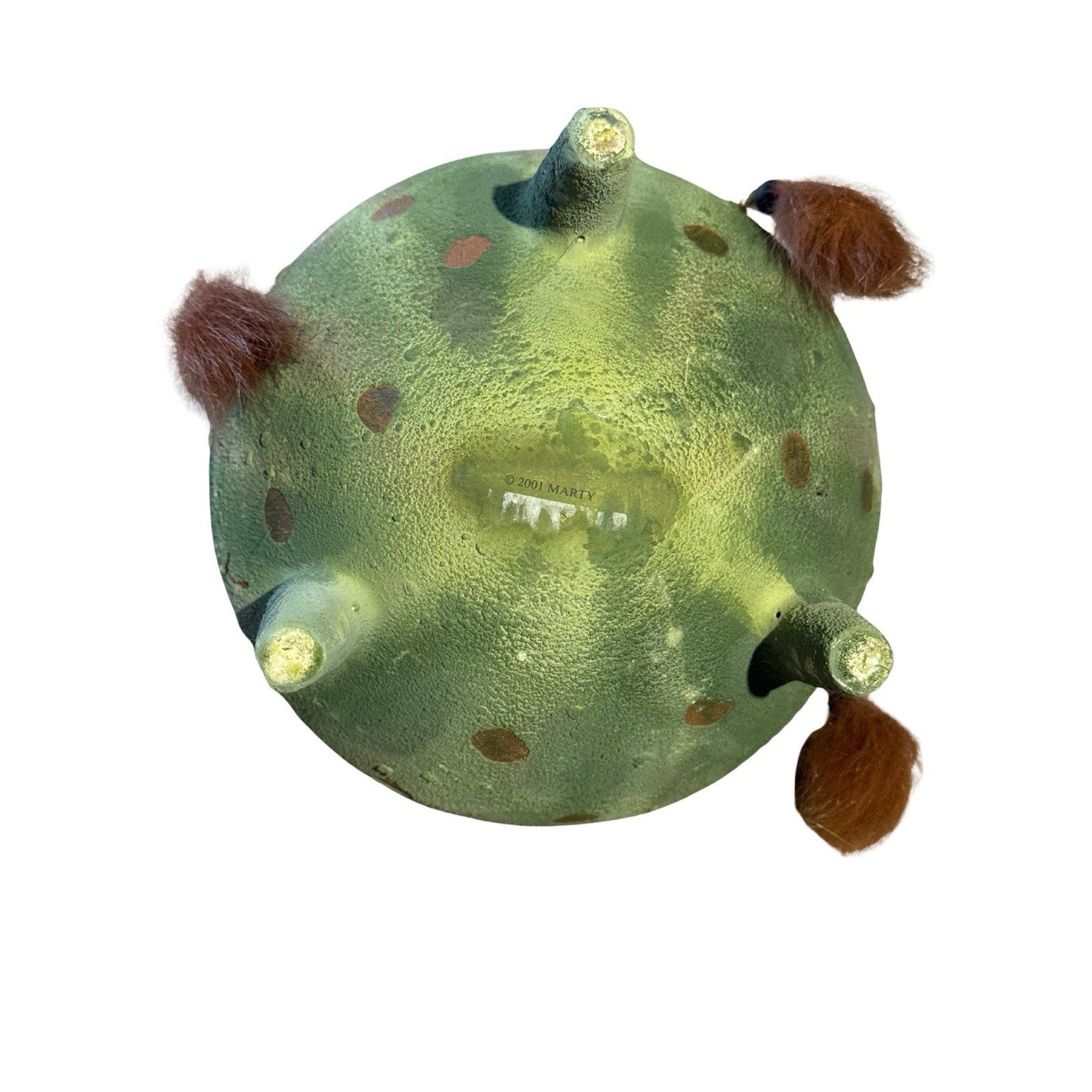 Marty Sculpture Sezer Genie of Wisdom Ceramic Lamp 2001 VT Pottery Signed RARE