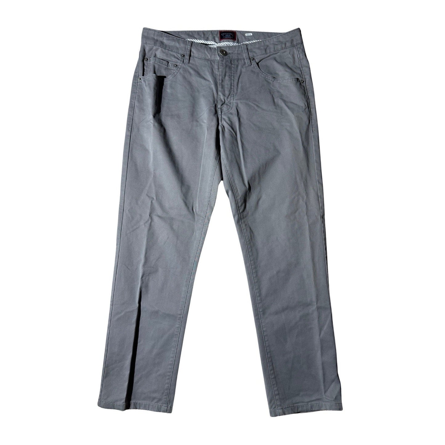 UNTUCKit Don Santiago Straight Fit Chino Pants Men’s Size 30x32 Gray Stretch