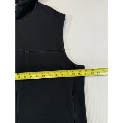 Polo Sport Ralph Lauren Sleeveless Hoodie Vest Mens L Black Full Zip