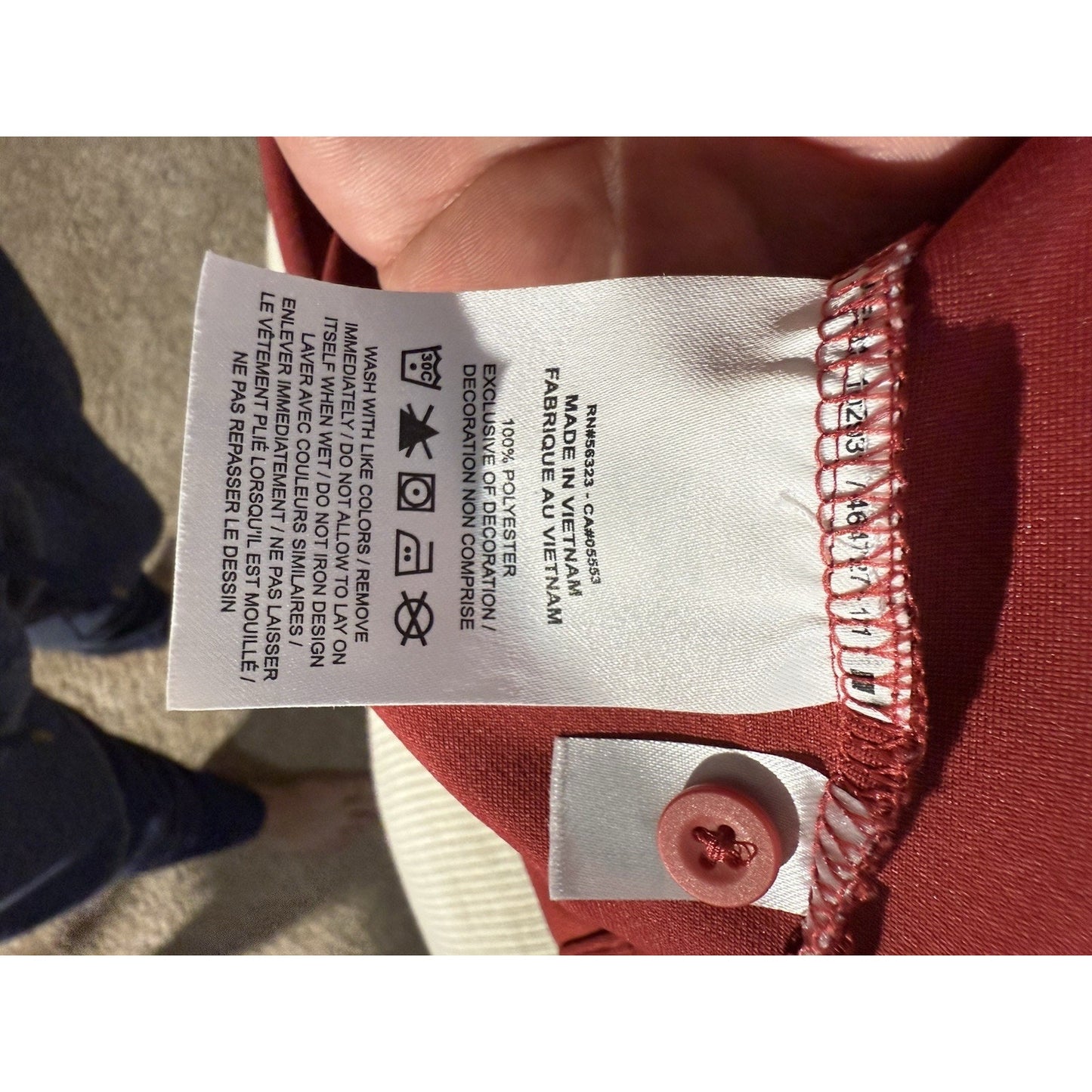 Nike Golf Oklahoma Sooners Shirt Mens XL Burgundy Short Sleeve Polo Logo Fit Dry