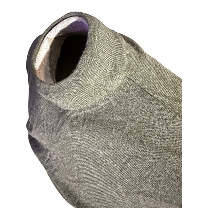 Murano Italia Men’s Medium Green Turtleneck Sweater Wool Blend Made in Italy