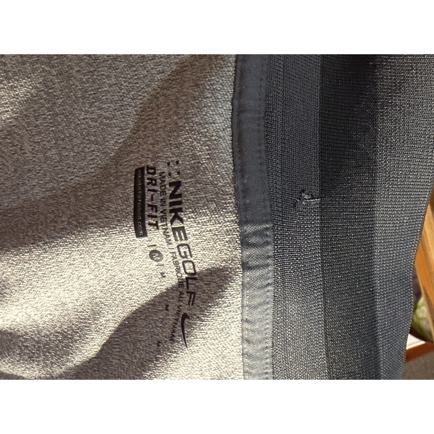 Nike Men's Dri-Fit Quarter Zip Golf Shirt Size Medium Gray