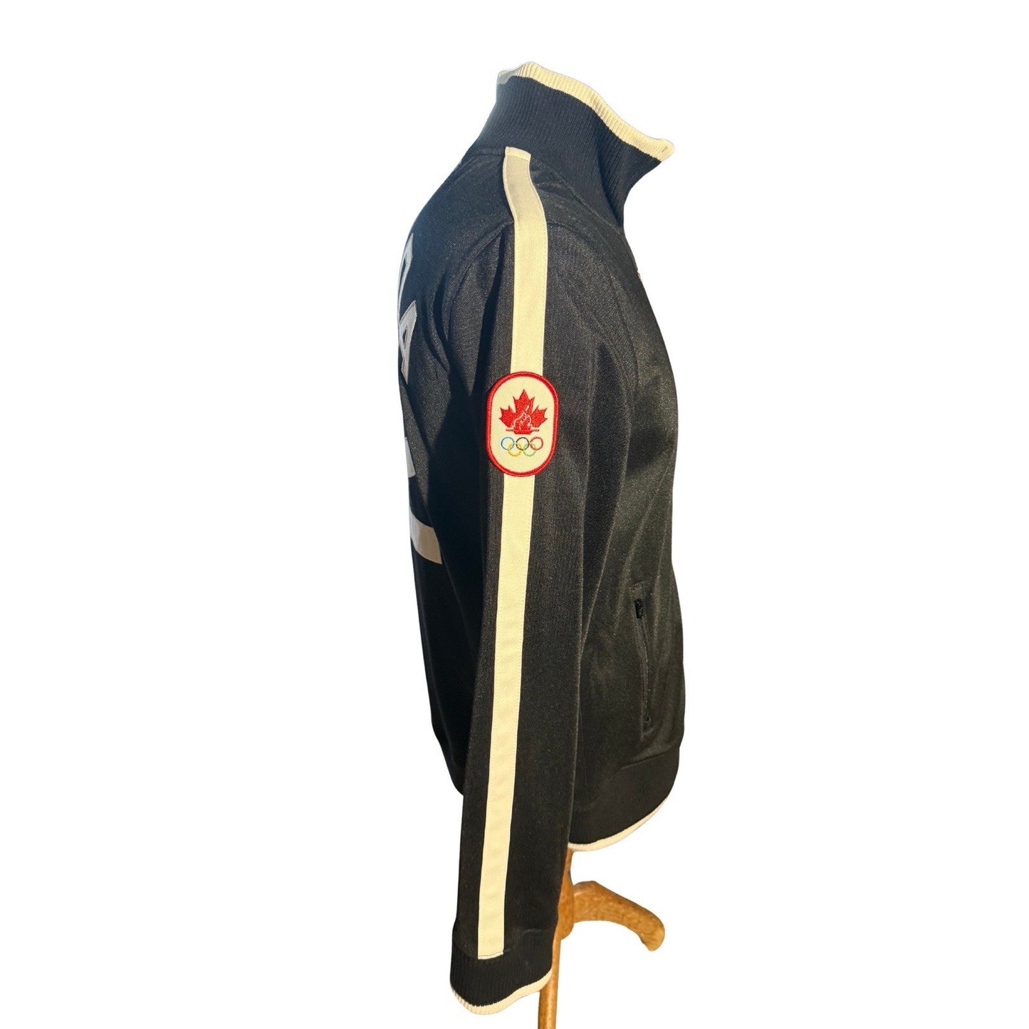 Hudson’s Bay Team Canada Olympic Jacket Men’s Small S Black Full Zip Track 12