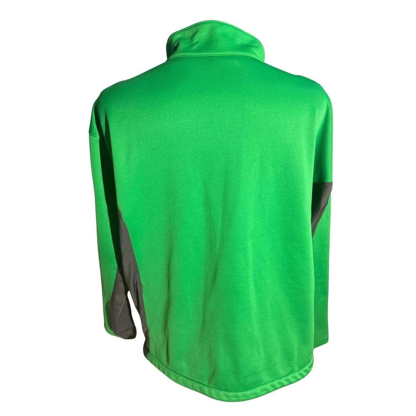 Columbia Men’s XXL Green Softshell Jacket WM6358 Fleece Lined Wind Resistant