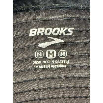 Brooks Run OKC Red Coyote Ribbed Full Zip Hoodie Black Women’s Medium