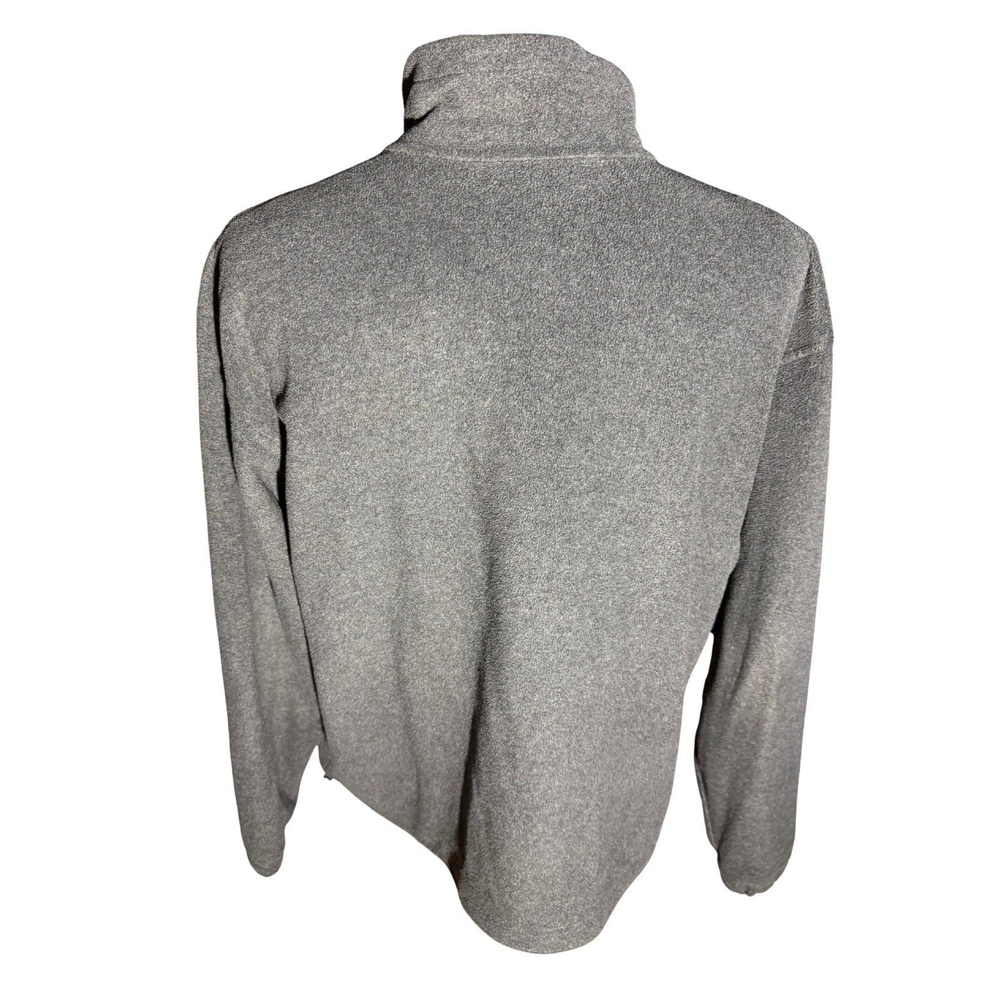 Columbia Full Zip Fleece Jacket Men’s XL Gray Soft Warm Lightweight