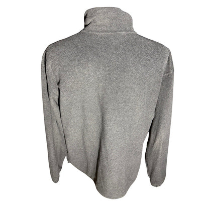 Columbia Full Zip Fleece Jacket Men’s XL Gray Soft Warm Lightweight