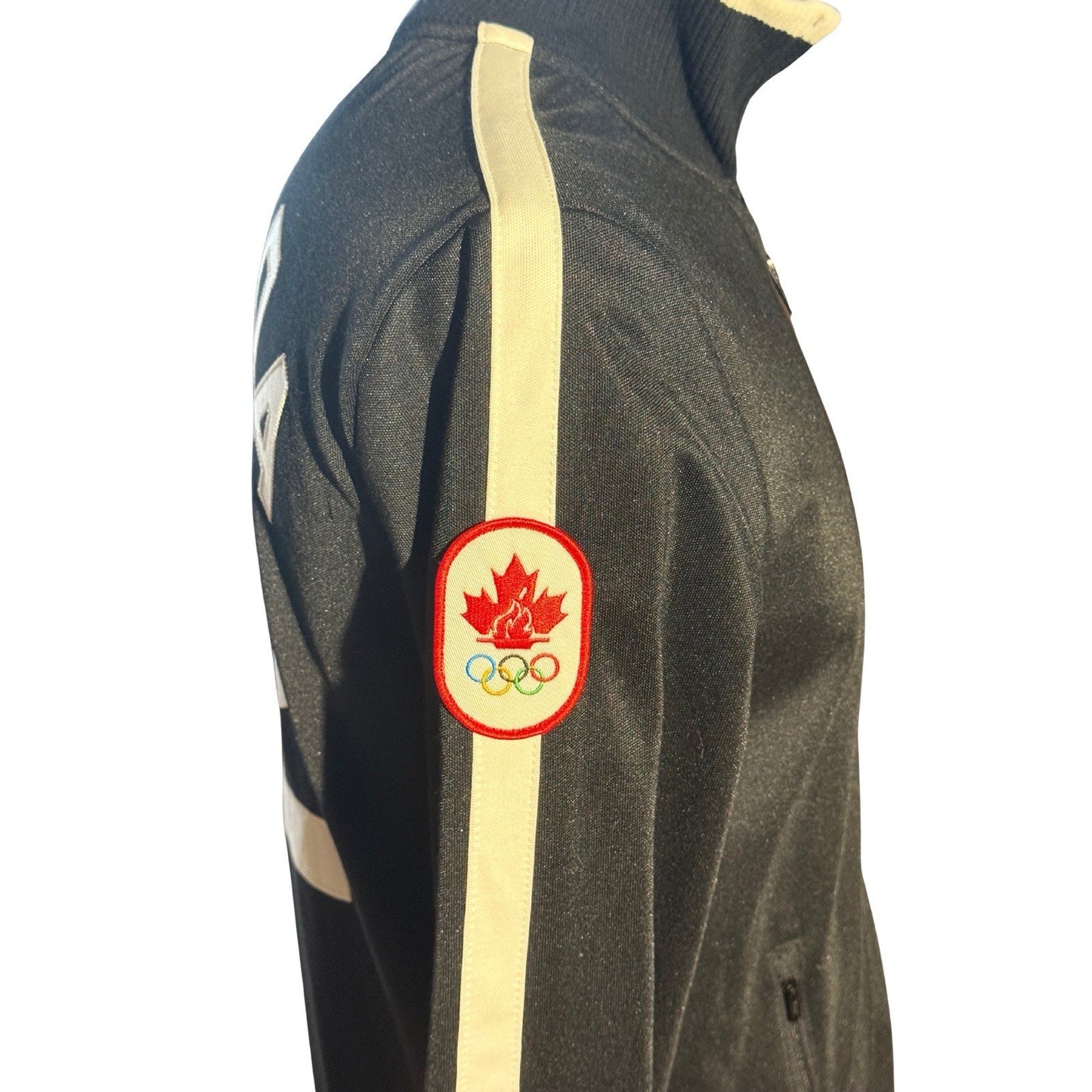 Hudson’s Bay Team Canada Olympic Jacket Men’s Small S Black Full Zip Track 12