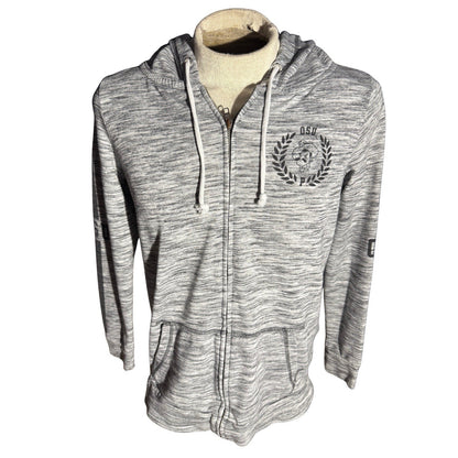 Victoria’s Secret PINK OSU Hoodie Small Gray Full Zip 5th & Ocean Pistol Pete