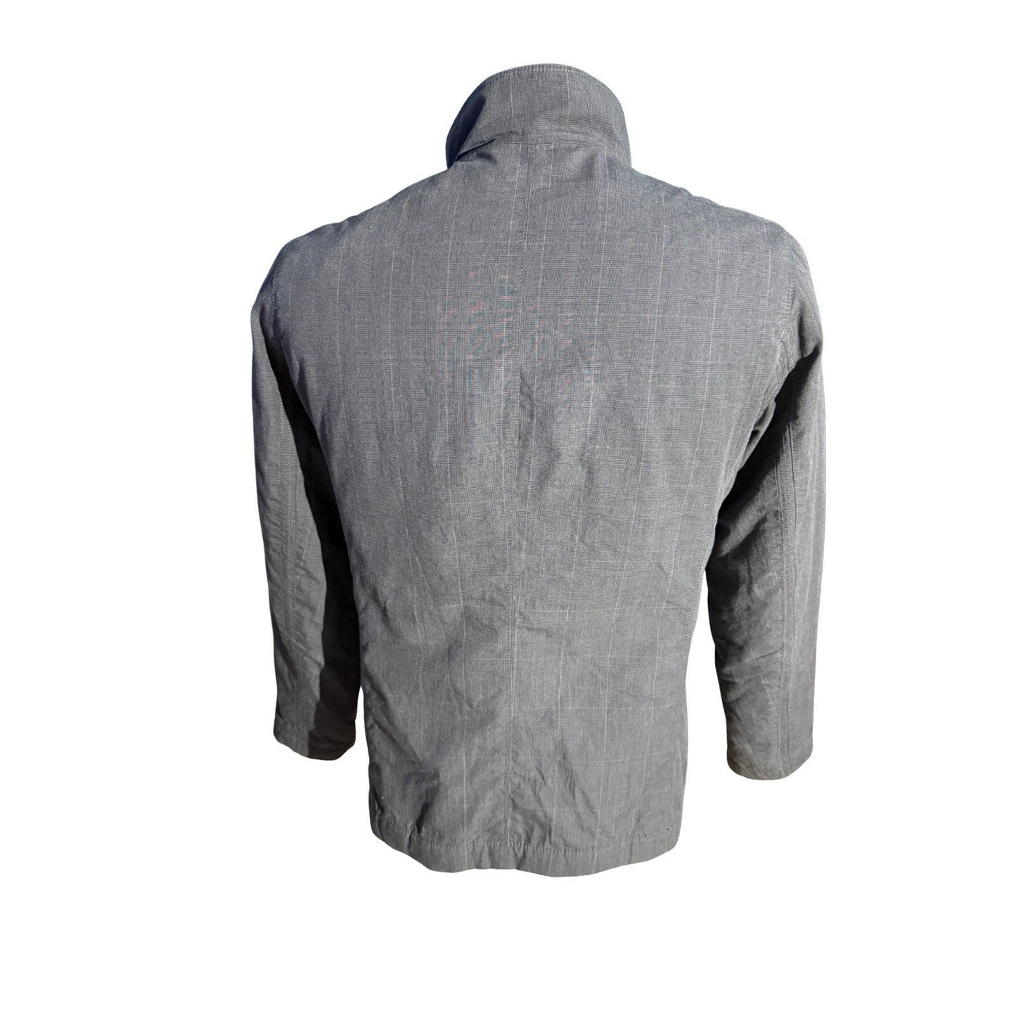 Banana Republic Men’s Gray Utility Jacket Small Cotton Lined Pockets