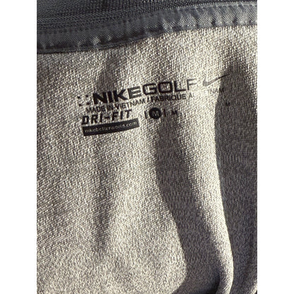 Nike Men's Dri-Fit Quarter Zip Golf Shirt Size Medium Gray