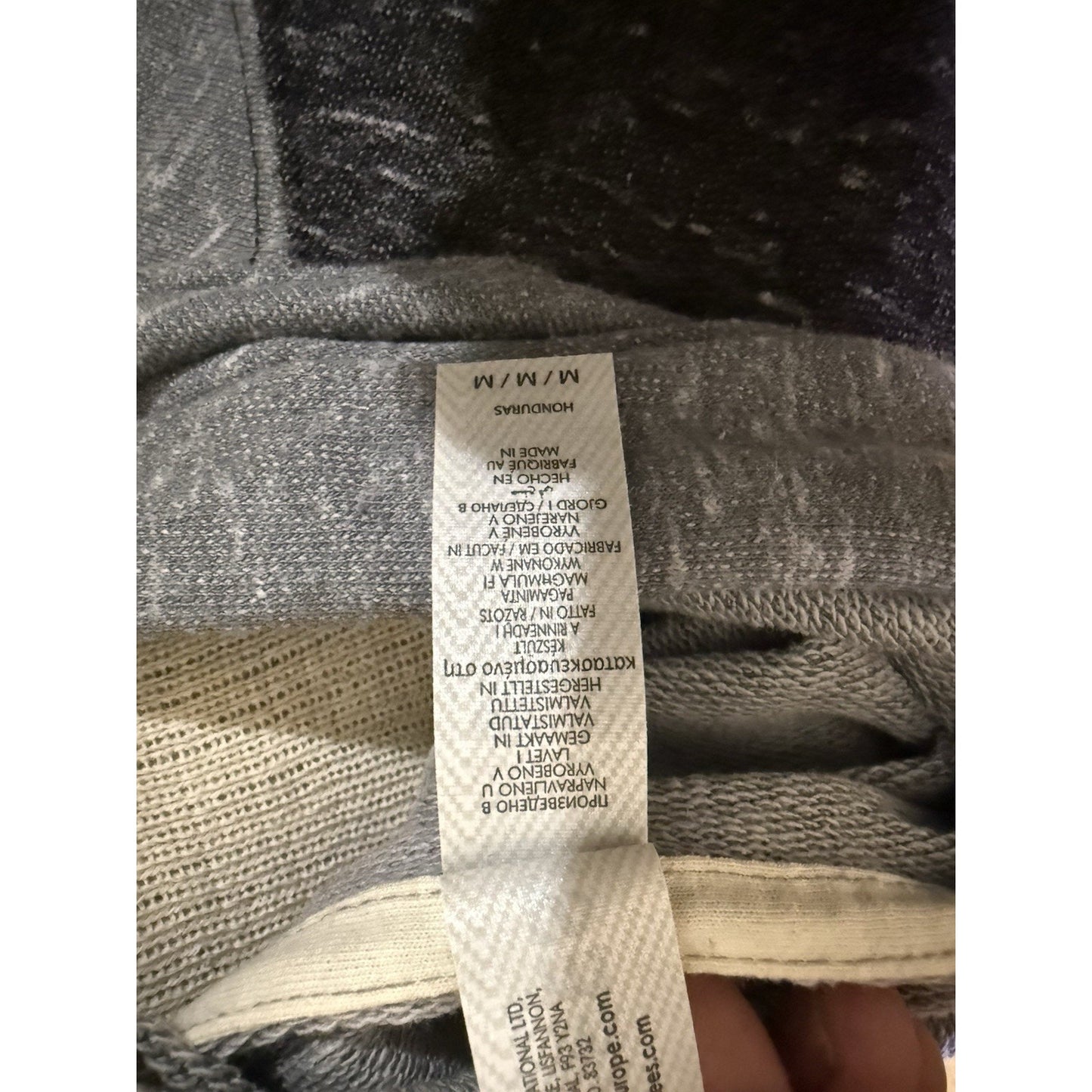 Top Shelf Bartending Hoodie Gray Black Raglan Jerzees Pullover Size M