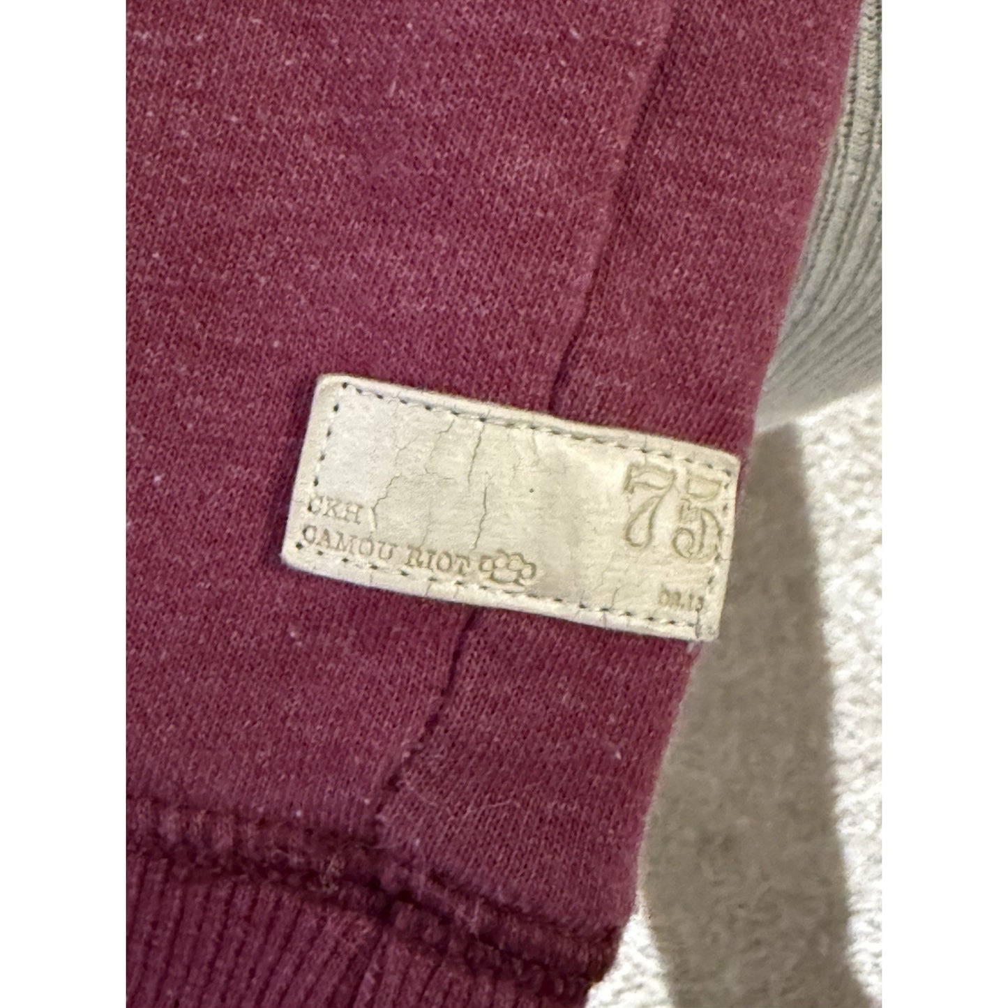 Vintage Ckh Clockhouse Upperclass Underground Sweatshirt XL Red Germany