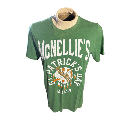 McNellie’s Pub OKC St. Patrick’s Day 2022 Green T-Shirt Men XL Bella Canvas 262