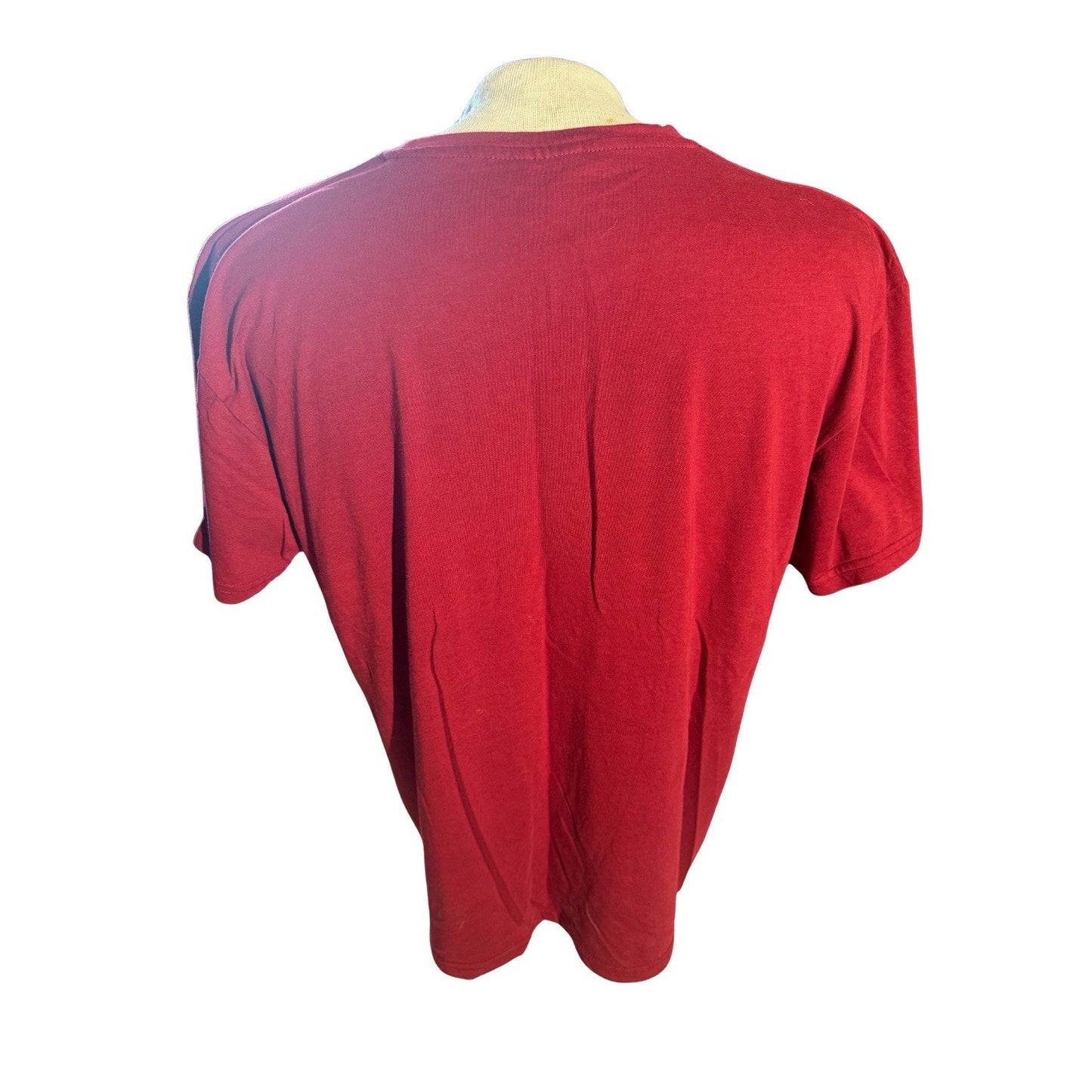 Maker’s Mark Bourbon Whiskey T-Shirt Red Men XL Graphic Promo Distillery Tee 263