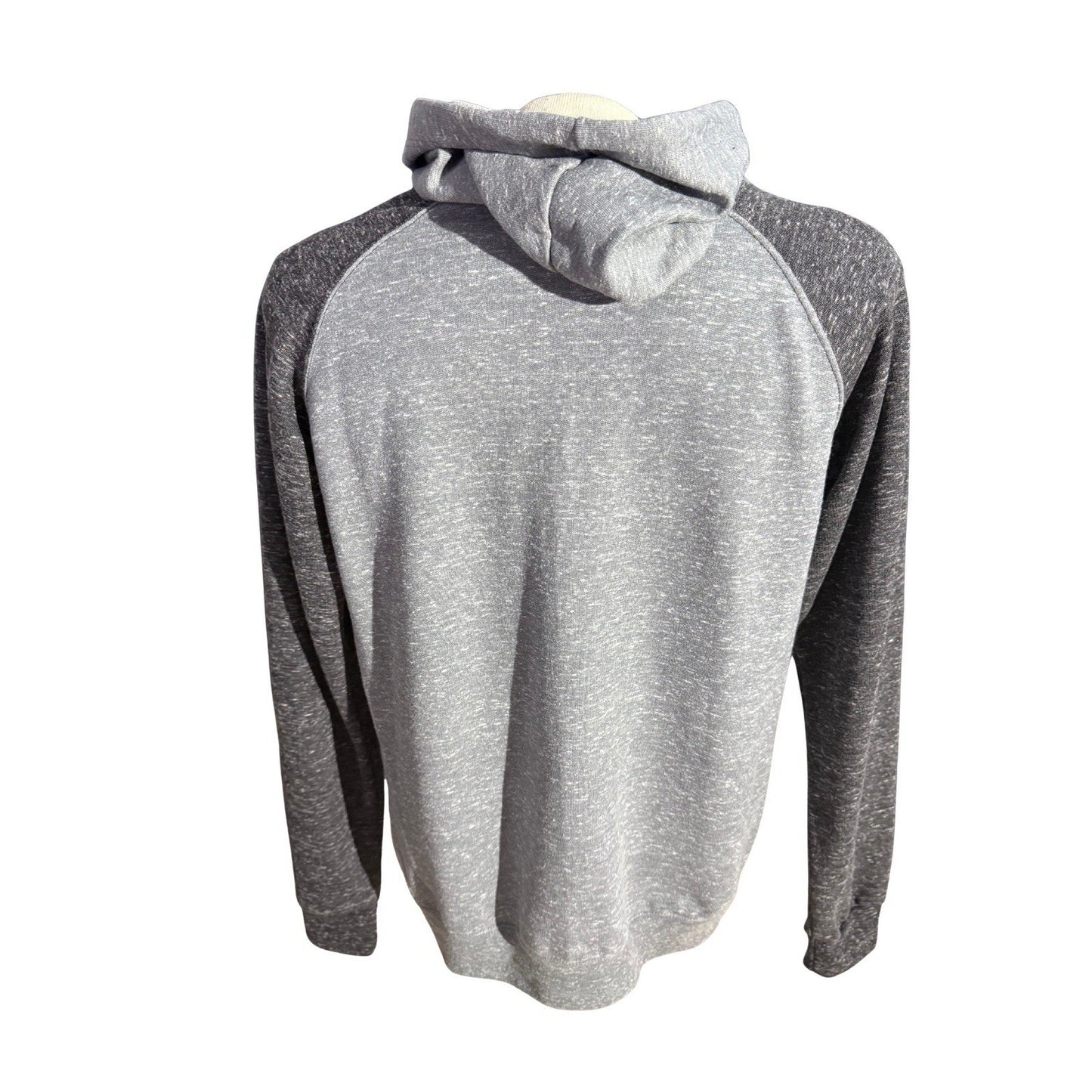 Top Shelf Bartending Hoodie Gray Black Raglan Jerzees Pullover Size M