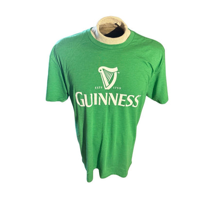 Guinness Beer T-Shirt XL Green Byron’s Liquor Warehouse OKC St. Patrick’s 264