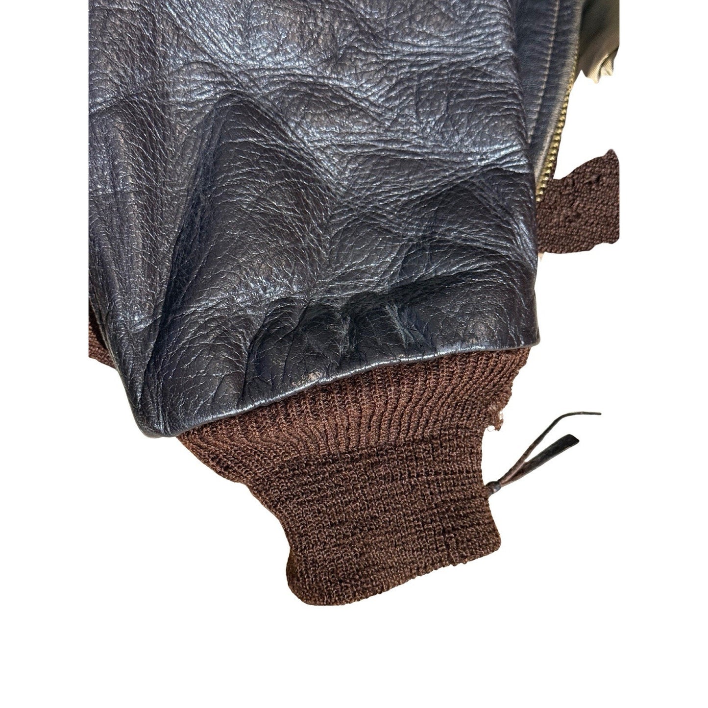 Vintage 1949 Sierra Sportswear Horsehide Leather Jacket Sz 40 Union Label USA