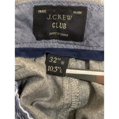 J.Crew Shorts Men’s 32 Gray Club Chino Casual Preppy