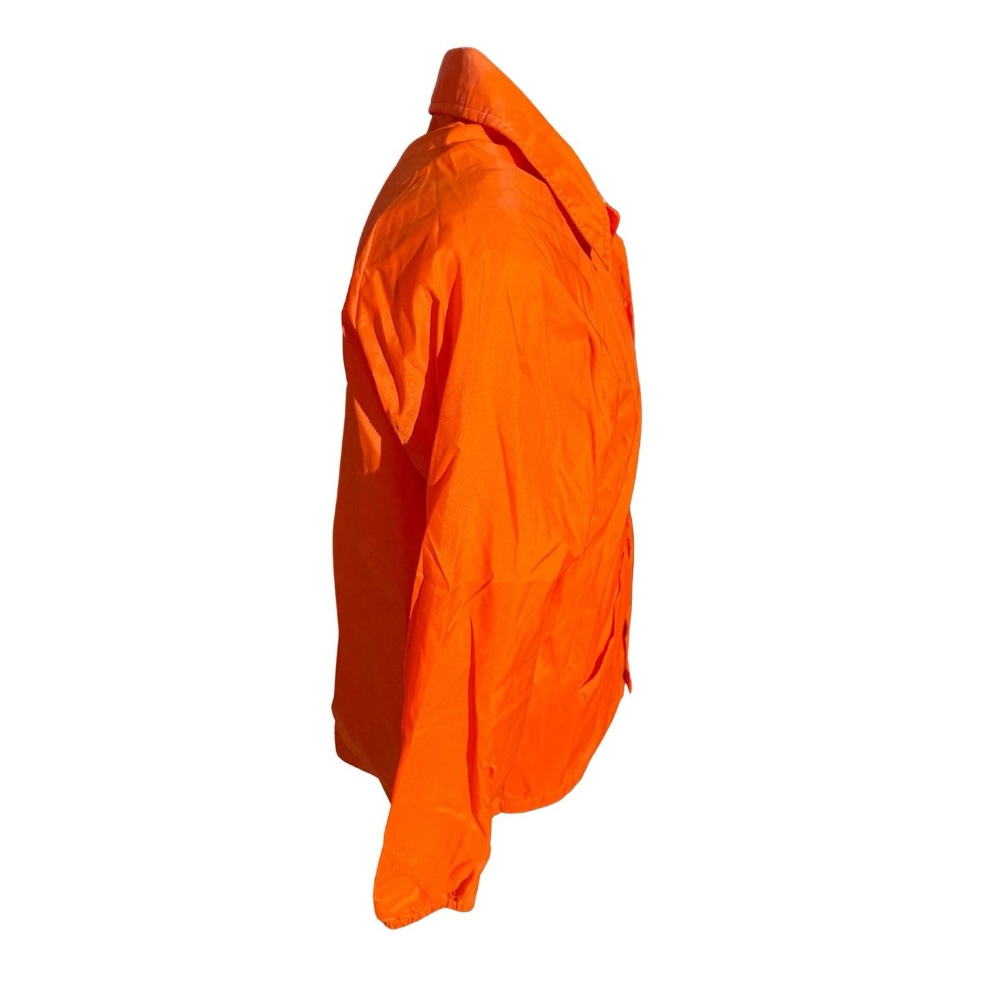 Vintage 70s Sambo’s Restaurant Orange Nylon Coach Jacket Ebert Sportswear USA