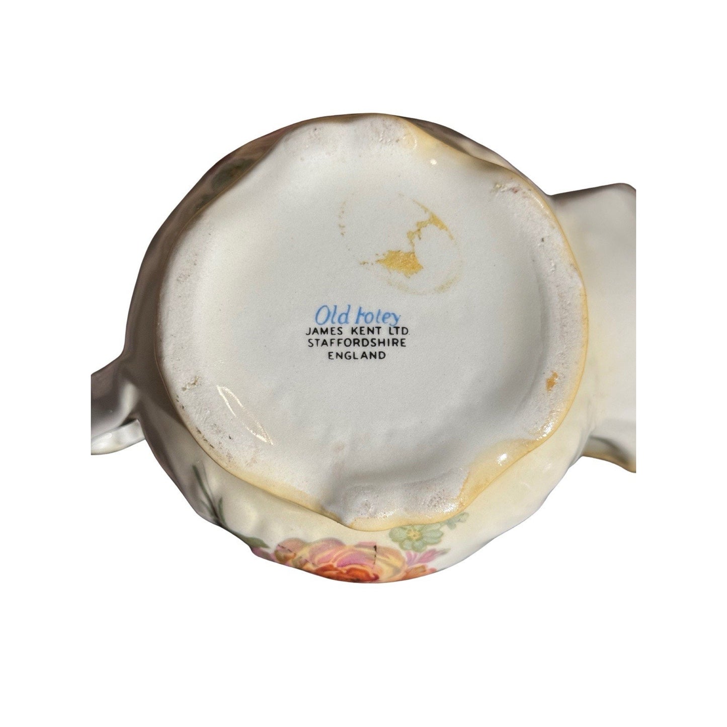 Vintage Old Foley James Kent LTD.Shaving Scuttle Mug Cup ~ Staffordshire England