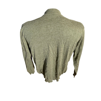 Murano Italia Men’s Medium Green Turtleneck Sweater Wool Blend Made in Italy