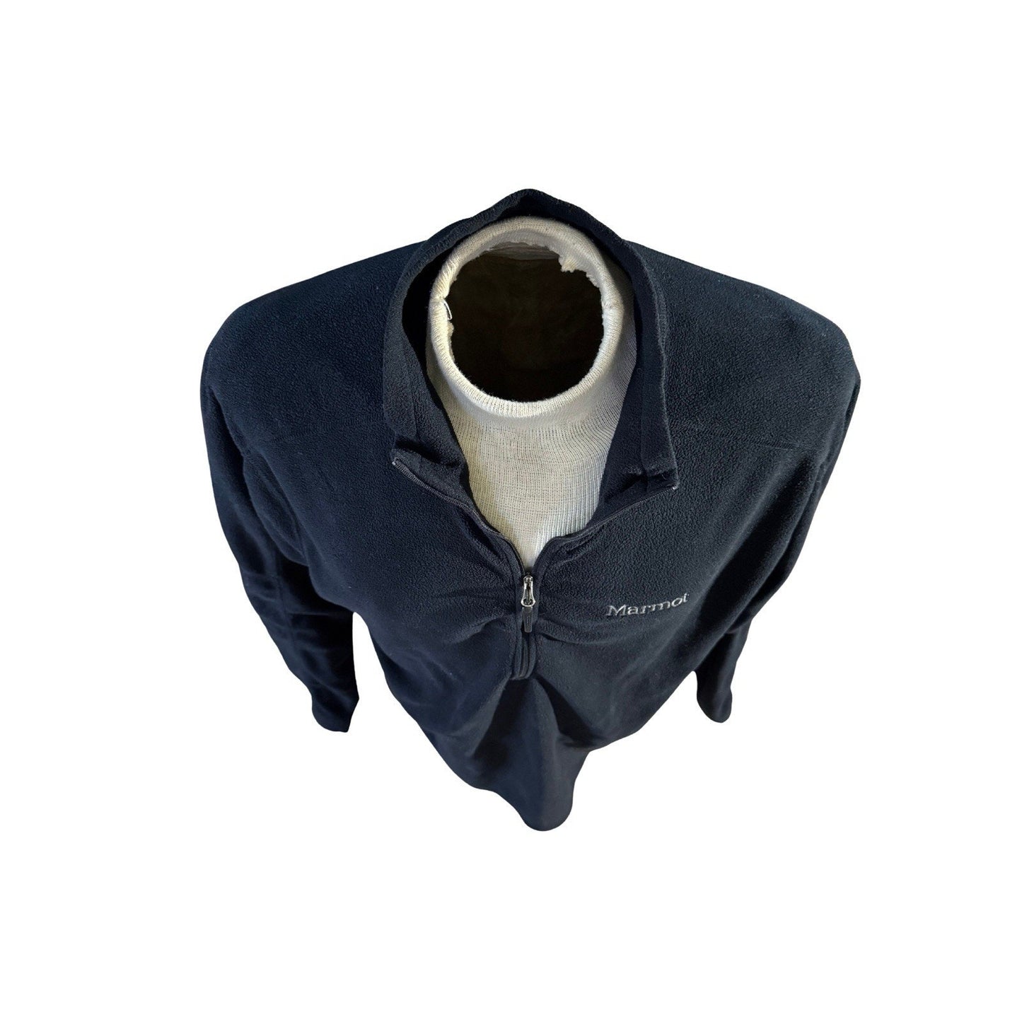 Marmot Rocklin ½ Zip Fleece Pullover Black Men’s XL Lightweight Outdoor