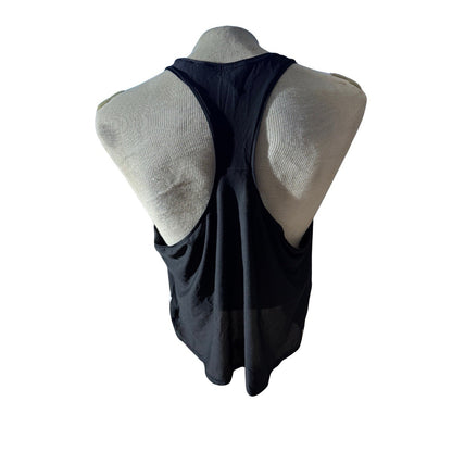 Adidas Running Tank Top Men’s 3XL Black Sleeveless Training Singlet